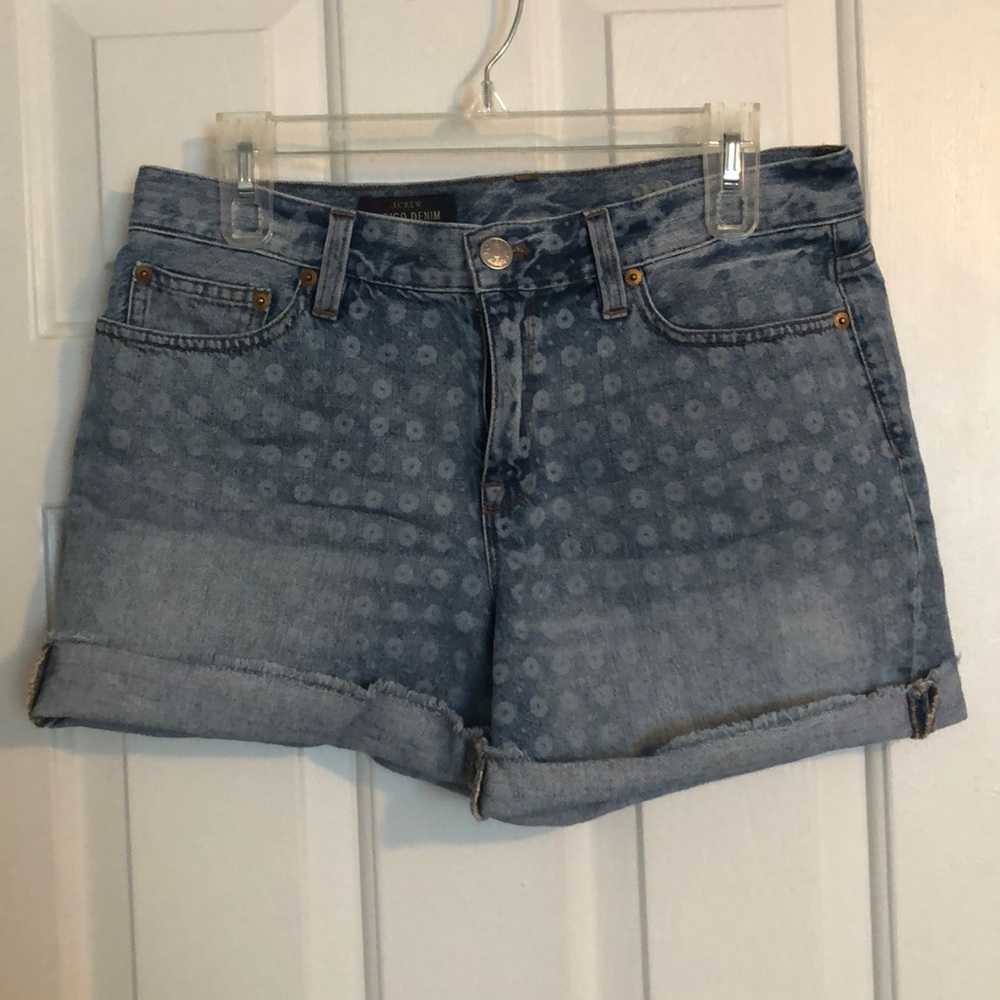 J.Crew cuffed denim shorts